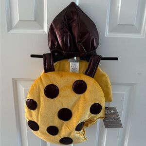 NWT Pottery Barn Chocolate Chip Baby Halloween Costume. 6-12 months